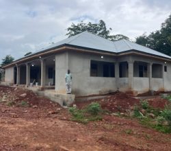 ONGOING CONSTRUCTION OF 1NO. EMERGENCY WARD, AN ELEVATED CONCRETE POLYTANK STAND AND PROVISION OF R350 LITRES POLYTANK AT KUKUOM GOVERNMENT HOSPITAL.