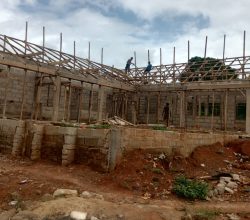 ONGOING CONSTRUCTION OF 1NO. 2UNIT KG BLOCK, AN ELEVATED CONCRETE STAND AND PROVISION OF R350L POLYTANK AT SANKORE-BEPOSO